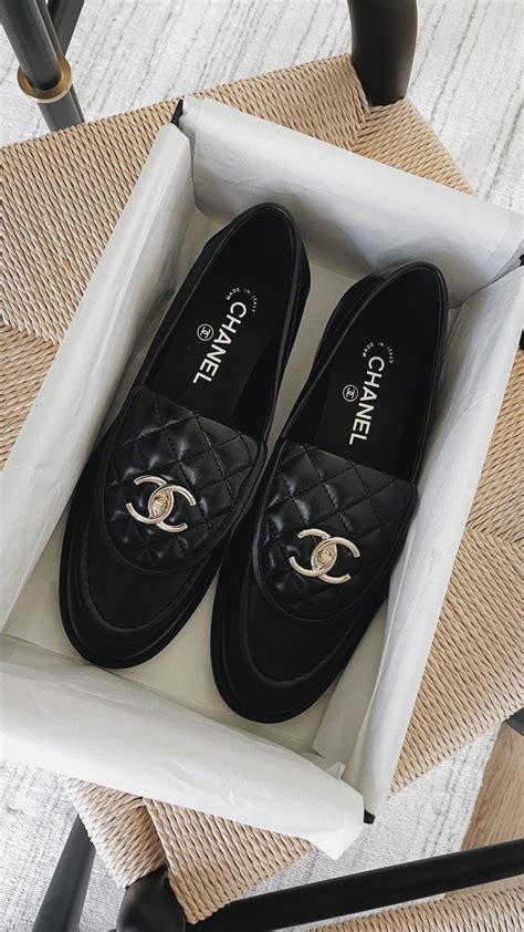 loafer shoes chanel|Chanel platform loafers.